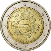Italie, 2 Euro, €uro 2002-2012, 2012, Roma, SPL+, Bimétallique - Italy