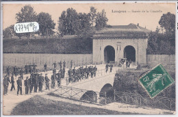 LANGRES- ENTREE DE LA CITADELLE- MILITAIRES - Langres