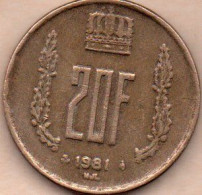 20 Centimes 2000 - 20 Francs