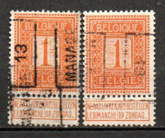 2162 Voorafstempeling Op Nr 108 - MANAGE 13 - Positie A & B - Roller Precancels 1910-19