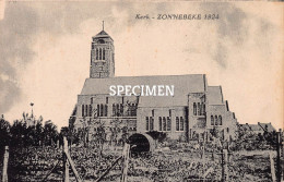 Kerk Zonnebeke 1924 - Zonnebeke