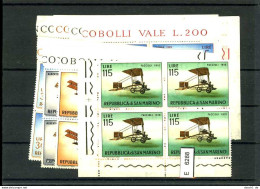 San Marino, Xx, 4 Lose U.a. 1364-65 - Collections, Lots & Series