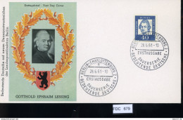 Berlin, FDC, 6 Lose U.a. 1961, Mi.-Nr. 206 - Other & Unclassified