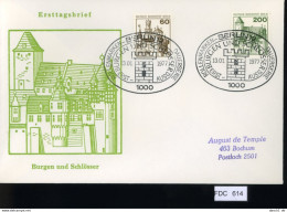 Berlin, FDC, 6 Lose U.a. 1977, Mi.-Nr. 532A - 534A - Sonstige & Ohne Zuordnung