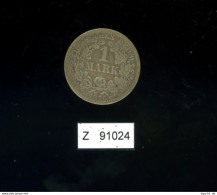 Deutsches Reich, 1 Reichsmark -1876, Anzahl 1 Einzellos - 1 Mark