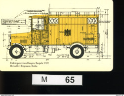 M065, Deutschland, TK, Sonderkarte Telekom Postauto, 20 EH, 1991 - X-Reeksen : Advertenties Van De D. Postreklame