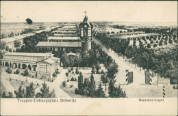 Ansichtskarte Dallgow-Döberitz Truppenübungsplatz - Baracken-Lager 1915 - Dallgow-Doeberitz