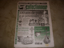 LVC VIE Du COLLECTIONNEUR 297 10.12.1999 100 Ans PUB LAMES De RASOIRS GUITARE  - Brocantes & Collections