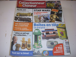 COLLECTIONNEUR CHINEUR 043 05.09.2008 LOCOS PACIFIC 231 STAR WARS BOITES En TOLE - Antichità & Collezioni