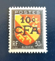 Armoiries 1949-1952 Alsace Yvert 281 MNH - Nuevos