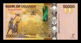 Uganda 50000 Shillings 2021 Pick 54d Sc Unc - Uganda