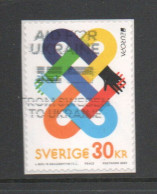 Zweden 2023 Yv 3456 Europa Cept, Hoge Waarde,  Gestempeld Op Papier - Usados