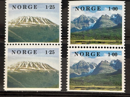 . MNH  Norvège Landscapes Mountains - Neufs