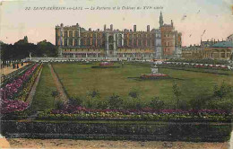 78 - St Germain En Laye - Le Parterre Et Le Château Du 16e Siècle - CPA - Voir Scans Recto-Verso - St. Germain En Laye (Château)