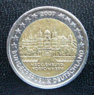 Germany - Allemagne - Duitsland   2 EURO 2007 D     Speciale Uitgave - Commemorative - Germania