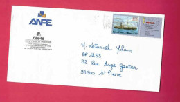 Lettre De 2001 Pour Saint-Pierre - YT N° 697 Avec Vignette - Navire - Pro-Patria - Cartas & Documentos
