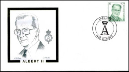 2930 - FDC - Koning Albert II #2 P - 1991-2000