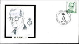 2930 - FDC - Koning Albert II #3 P - 1991-2000