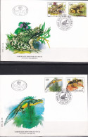 Yugoslavia 1995 Protected Animals - Frogs, 2 FDC - FDC