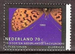 PAESI BASSI NETHERLANDS - 1993 - Boloria Euphrosyne - Stamp MNH - MyRef:GV - Unused Stamps