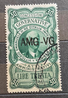TRIESTE A - AMG VG - MARCA DA BOLLO  ATTI AMMINISTRATIVI LIRE 10 - Revenue Stamps