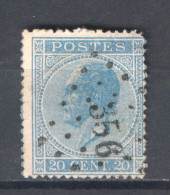 België OCB18 Gestempeld Pt356 Thielen COBA €50 - 1865-1866 Perfil Izquierdo