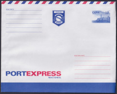 2004-EP-141 CUBA 2004 LG2185 3,50 MEDIUM COVER NOT ISSUE EXPRESS POSTAL STATIONERY.  - Covers & Documents