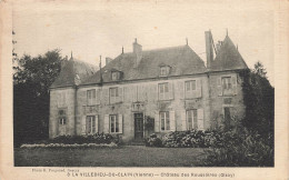 La Villedieu Du Clain * Le Château Des Roussières , Gizay - La Villedieu Du Clain