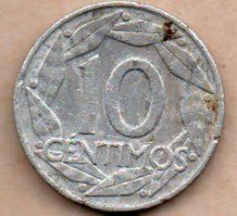 10 Centimos 1959 - 10 Centimes & 25 Centimes
