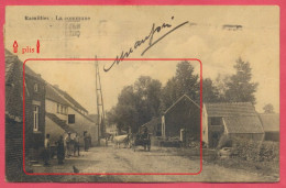 Ramillies - Belgique : La Commune - Attelage Boeufs - Belle Scène à La Ferme Des Années 1930. - Ramillies