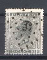 België OCB17 Gestempeld Pt29 Barvaux COBA €7 - 1865-1866 Profiel Links