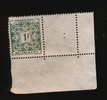 Timbre Monaco Timbre Taxe 1f - Postage Due