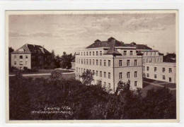 39021002 - Leisnig Mit Kreiskrankenhaus Gelaufen, Marke Entfernt, Handschriftliches Datum Von 1932. Gute Erhaltung. - Leisnig