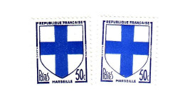 1180 A Bleu Vif Outremer Foncé 1 Normal Livré - Unused Stamps