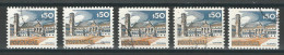 Portugal Mi 1189 I-V (1972-76) O - Oblitérés