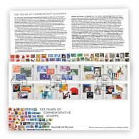 Great Britain (UK) New 2024 ,Stamp On Stamp, Lion,Queen,Butterfly,Flower,Music,Architecture, FDC Cover+ Brochure (**) - Briefe U. Dokumente