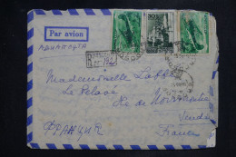 URSS - Enveloppe En Recommandé De Moscou Pour La France En 1948 - L 151565 - Lettres & Documents