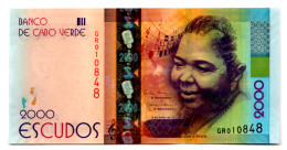 Cape Verde 2000 Escudos 2014 UNC P-74 - Kaapverdische Eilanden