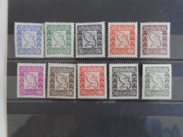 MARTINIQUE YT TX 27/36 TIMBRES TAXE* - Timbres-taxe