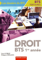 Droit BTS 1re Année (2017) De Yvon Le Fiblec - 18 Ans Et Plus