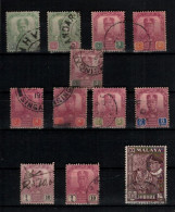 ! Johore, Singapore, Singapur, Malaya, Lot Of 12 Old Stamps - Johore