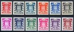 Sarre Service 1949 Yvert 27 / 38 ** TB - Dienstzegels
