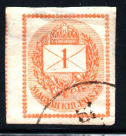 TIMBRE Journaux Hongrie Hungary - Année 1881 - YT N° 4 - Mi 20b Oblitéré - Journaux