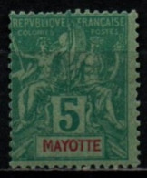 MAYOTTE 1892-9 * - Ongebruikt