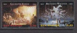 2013 San Marino Operas Music Complete  Set Of 2 MNH - Neufs