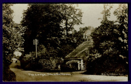 Ref 1640 - Early Real Photo Postcard - The Lodge Stockton House - Wiltshire - Sonstige & Ohne Zuordnung