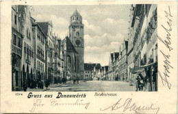 Gruss Aus Donauwörth - Reichsstrasse - Donauwörth
