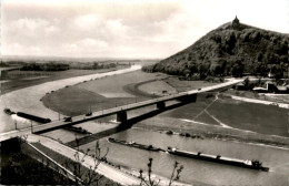 Porta Westfalica, Mit Kaiser Wilhelm-Denkmal Und Neuer Weserbrücke - Porta Westfalica