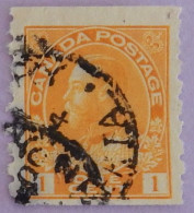 CANADA YT 108bB OBLITERE "GEORGE V" ANNÉES 1918/1925 - Gebraucht