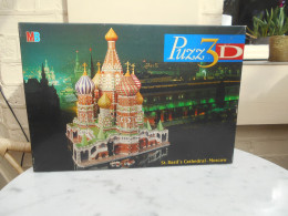 Puzzle 3D 708 Pieces MB Cathedrale Saint Basile Moscou - Andere & Zonder Classificatie